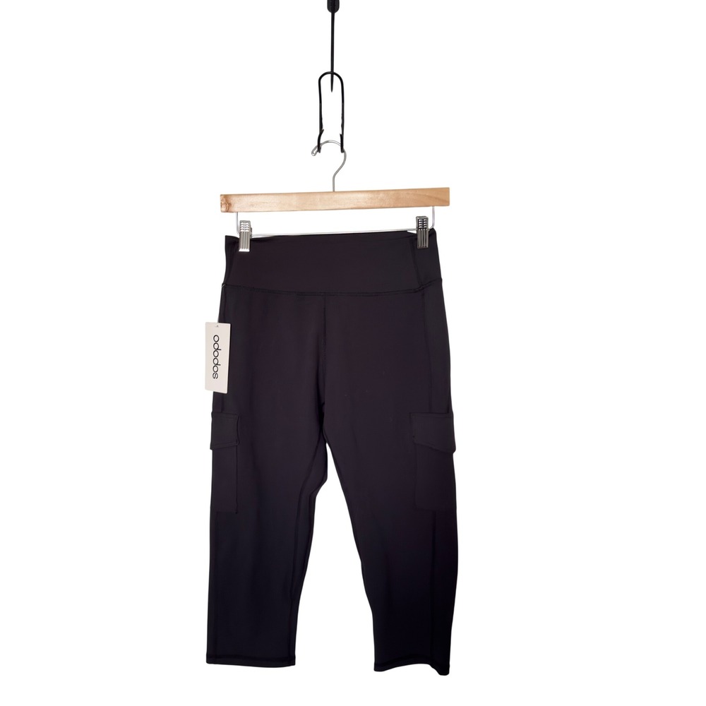 O dodos Gray Large Yoga Athleisure Workout Cargo Crop Pants
